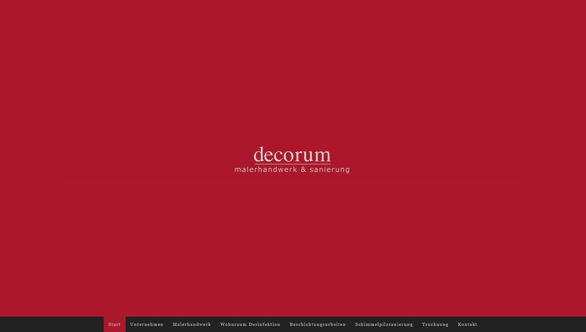 decorum - malerhandwerk & sanierung